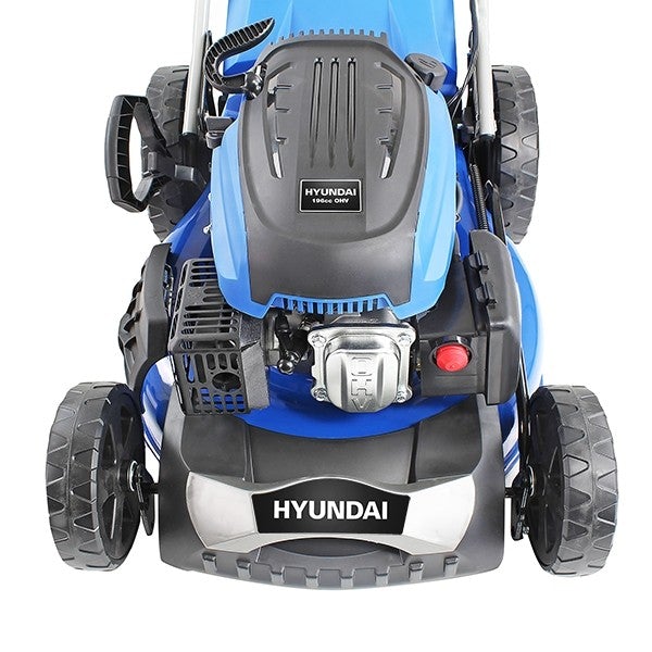 Hyundai 21" Petrol Lawn Mower Self-Propelled – 196cc Engine, Steel Deck, Easy Start, OPC Safety (HYM530SP) - Image 11