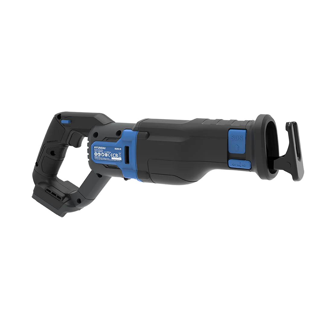 Hyundai 20V Brushless Reciprocating Saw – 300mm Cut, Tool-Free Blade Change - SKIN ONLY (RS20X-29) - Image 13