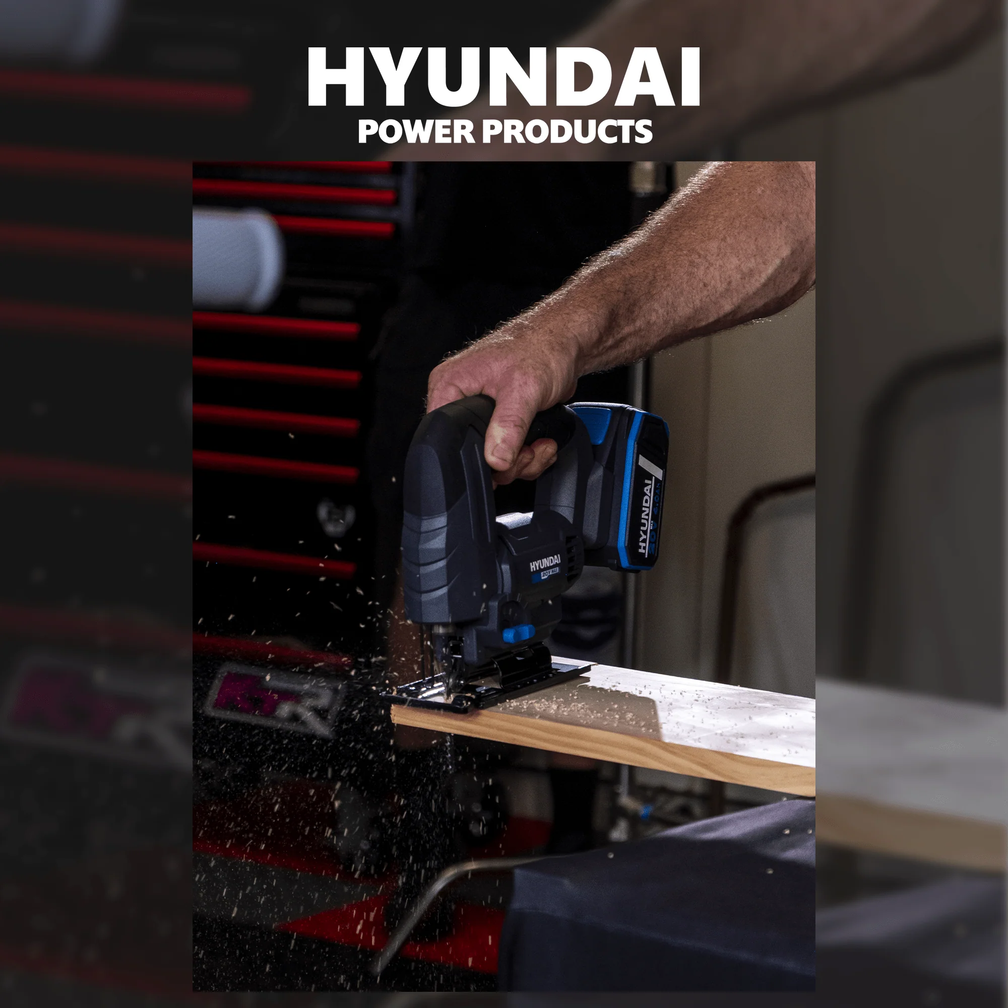 Hyundai Power 3 Piece Kit - Impact Driver + Circular Saw + Jigsaw + 4Amp Battery + Charger ( HPK103 ) - Image 9